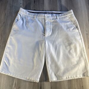 Travis Mathew Mens Golf Shorts Casual Stretch White Size 36